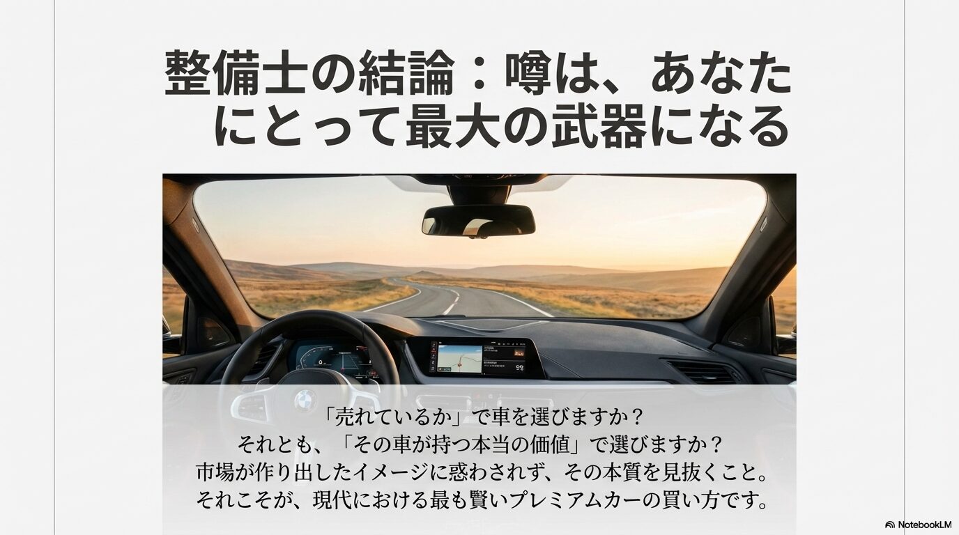 イメージに惑わされず本質を見抜く、現代における賢いBMW 1シリーズの買い方