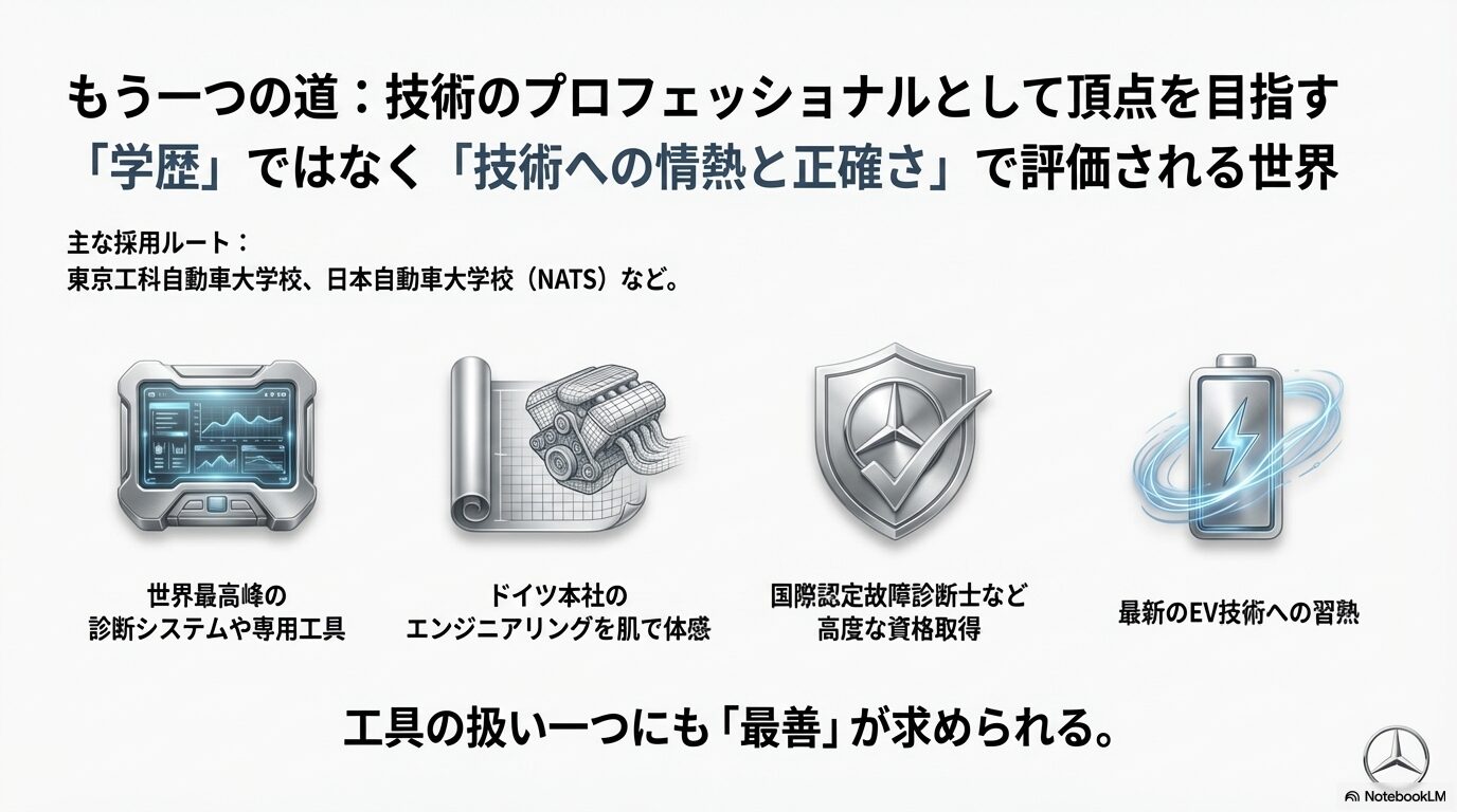 日常業務で議論し説得する英語力と、人格の中核であるインテグリティ（常に正しいことを行う強い意志）の説明
