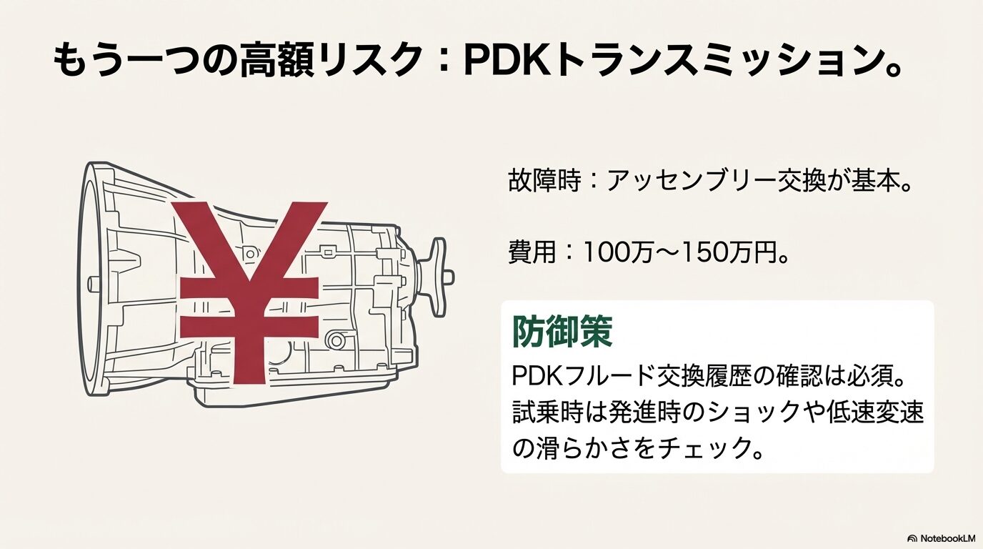 ポルシェPDK故障時のアッセンブリー交換費用100万〜150万円とフルード交換による防御策の解説