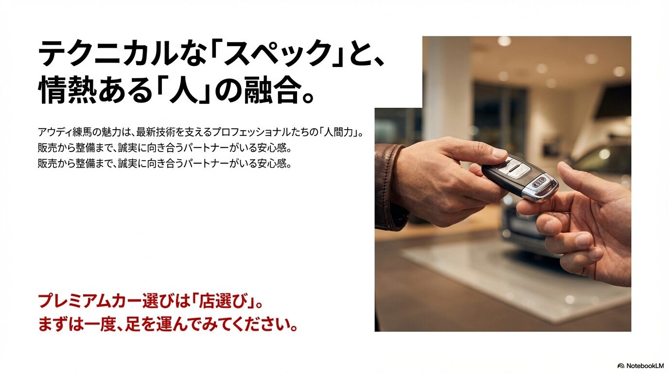 最新技術を支えるプロフェッショナルの人間力と信頼のパートナーシップのまとめ