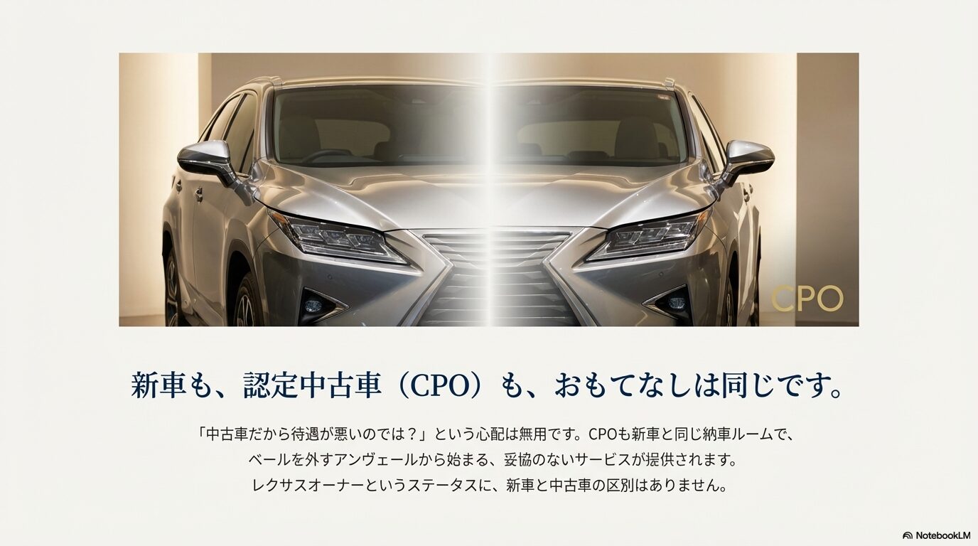 レクサス納車式が無料である理由と車両代金に含まれるおもてなしコスト