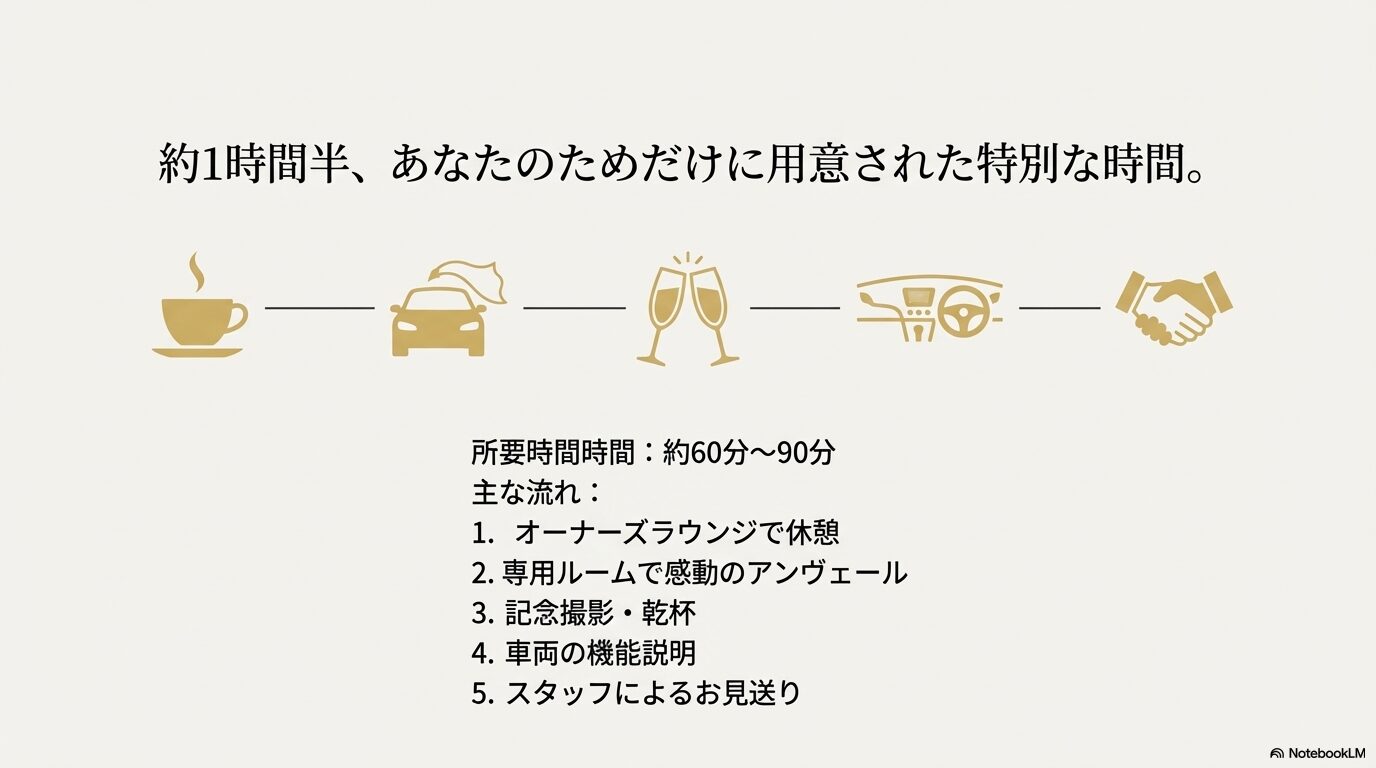 レクサス認定中古車（CPO）でも新車と同様の納車式が行われる