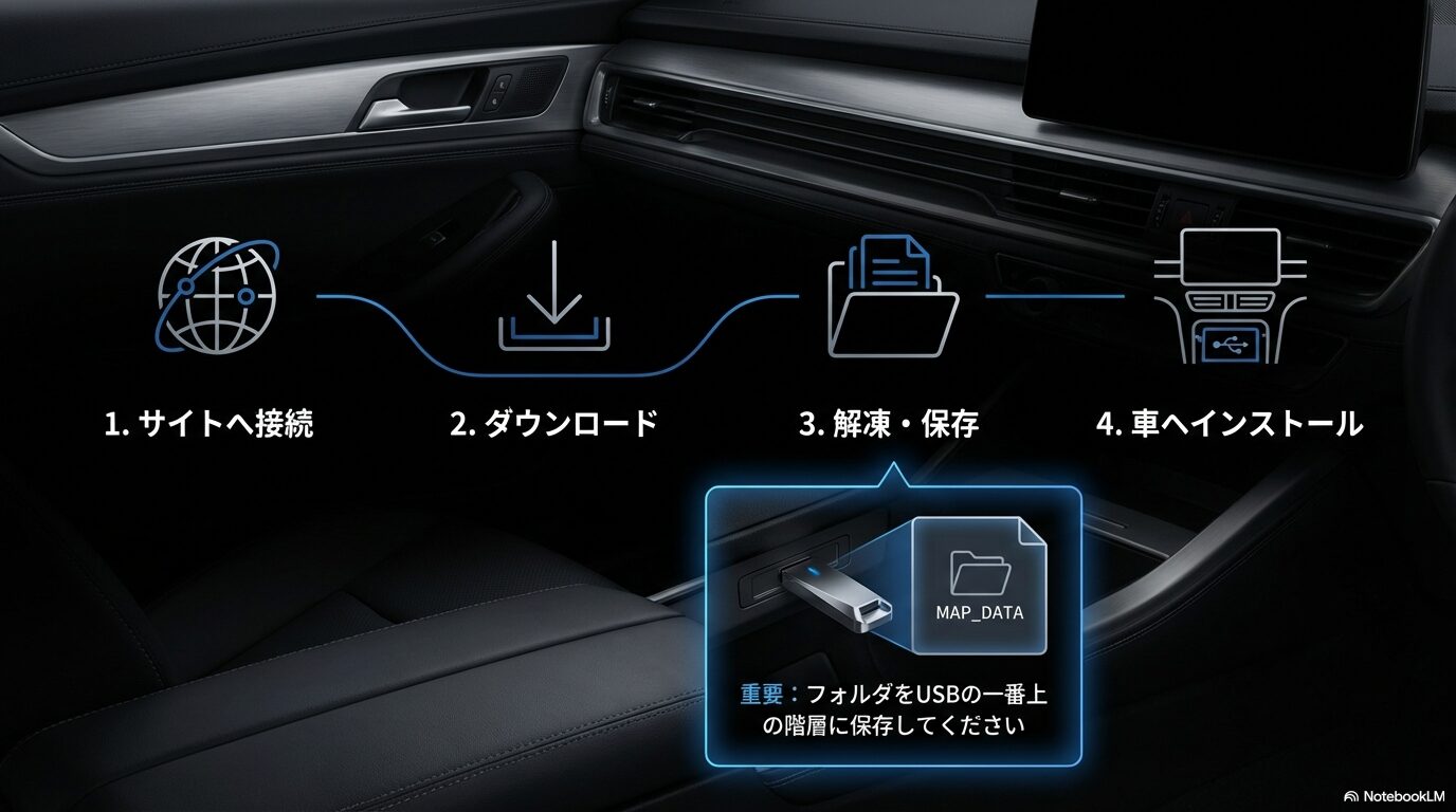 Macユーザー特有の地図更新トラブル解決策:隠しファイルの削除方法