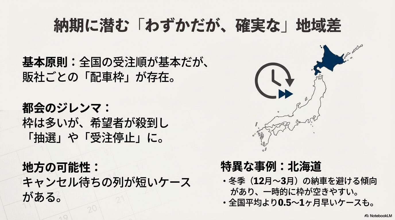 北海道地図と納期の早さを示唆する時計と早送りアイコン