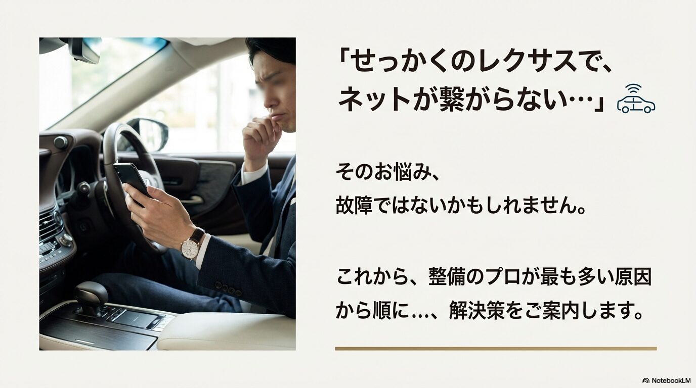 車がWi-Fiを探す子機モード（NG）と、車がWi-Fiを出す親機ホットスポットモード（OK）の違いを示す図解。