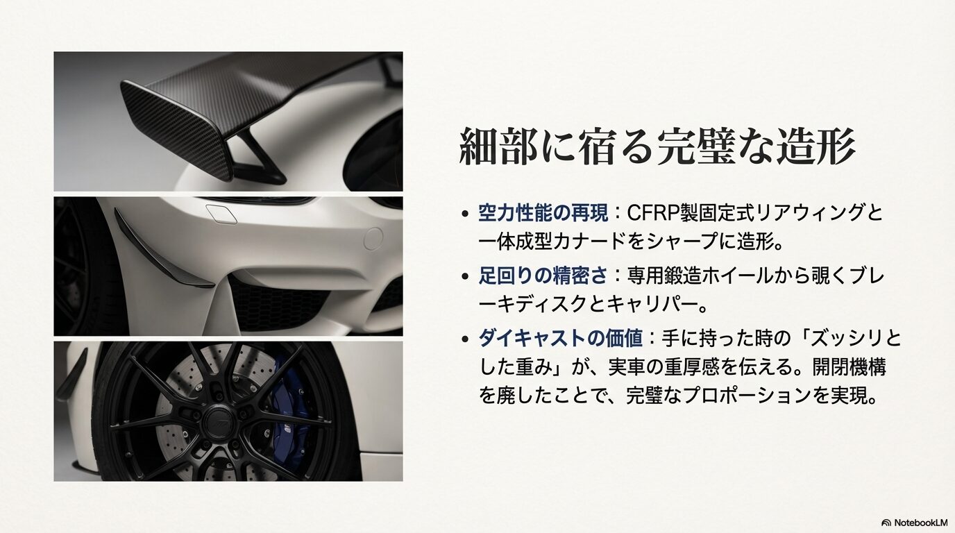 京商製ミニカーの細部造形とダイキャストの価値